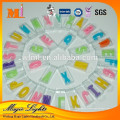 Venta al por mayor China Birthday Cake Candle Letters